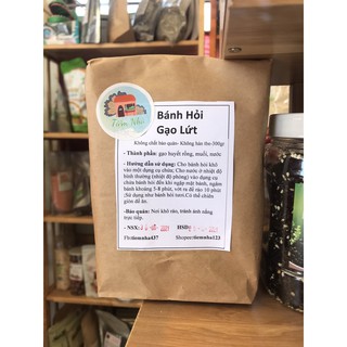 BÁNH HỎI GẠO LỨT HUYẾT RỒNG THỰC DƯỠNG EATCLEAN 300G