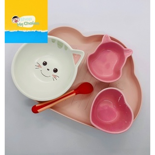 Set bát ăn dặm cho bé