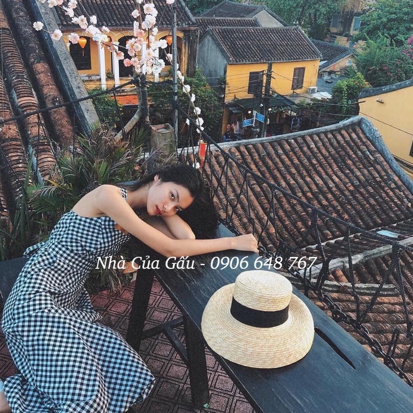 Nón cói lồng đèn cao cấp đẹp, sang chảnh
