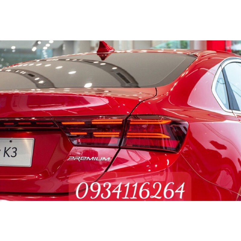Chữ dán ,  chữ nổi  PREMIUM chính hãng dành cho xe KIA K3 2022