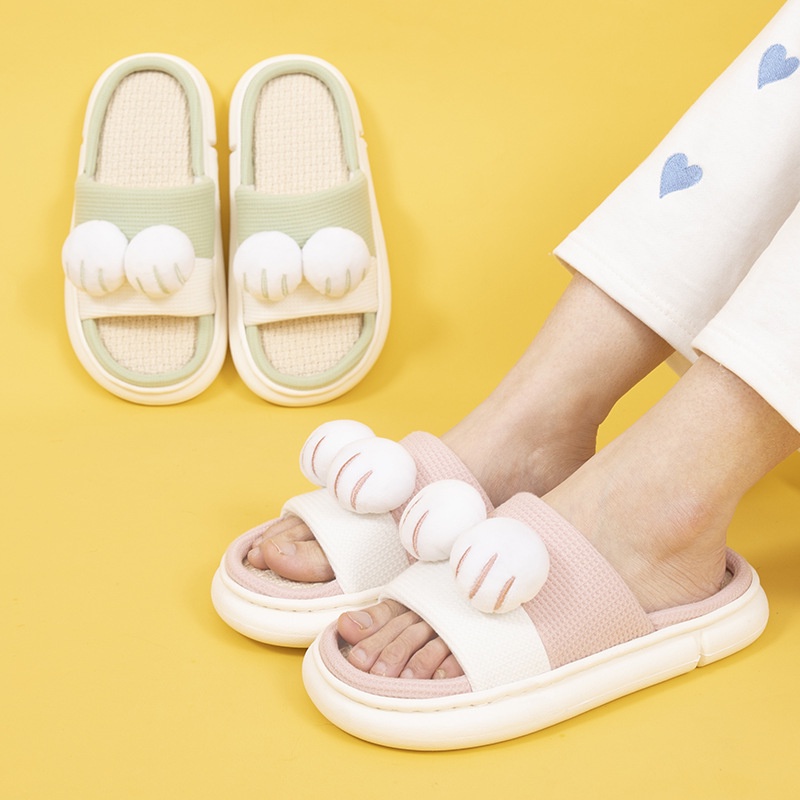 Dép Đi Trong Nhà Hình Chân Mèo Dễ Thương