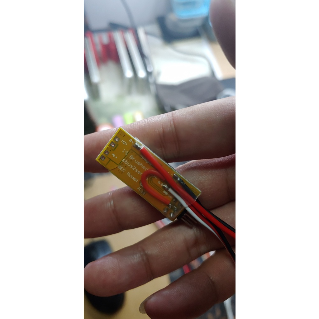 Esc điều tốc chổi than sử dụng rx sbus, hỗ trợ motor 615, 8520 , 1020, n20 n50