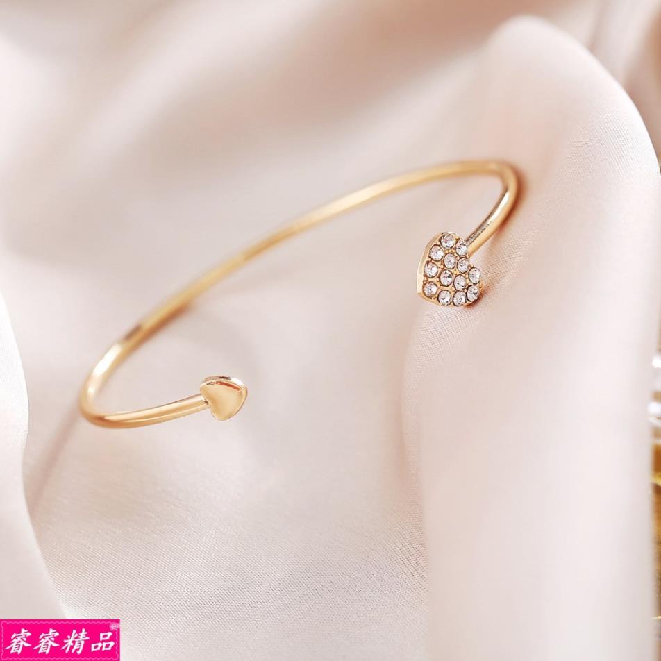 Lắc tay vòng tay trái tim nữ đẹp Hàn Quốc i61