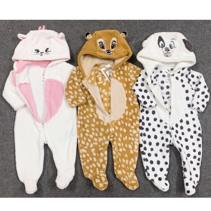 Body ủ lông Disney nhiều mẫu dễ thương cho bé