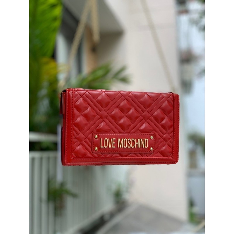 Túi xách Love Moschino (2 màu : đỏ, hồng)