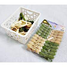 Vỉ 20c kẹp quần áo hình củ lạc