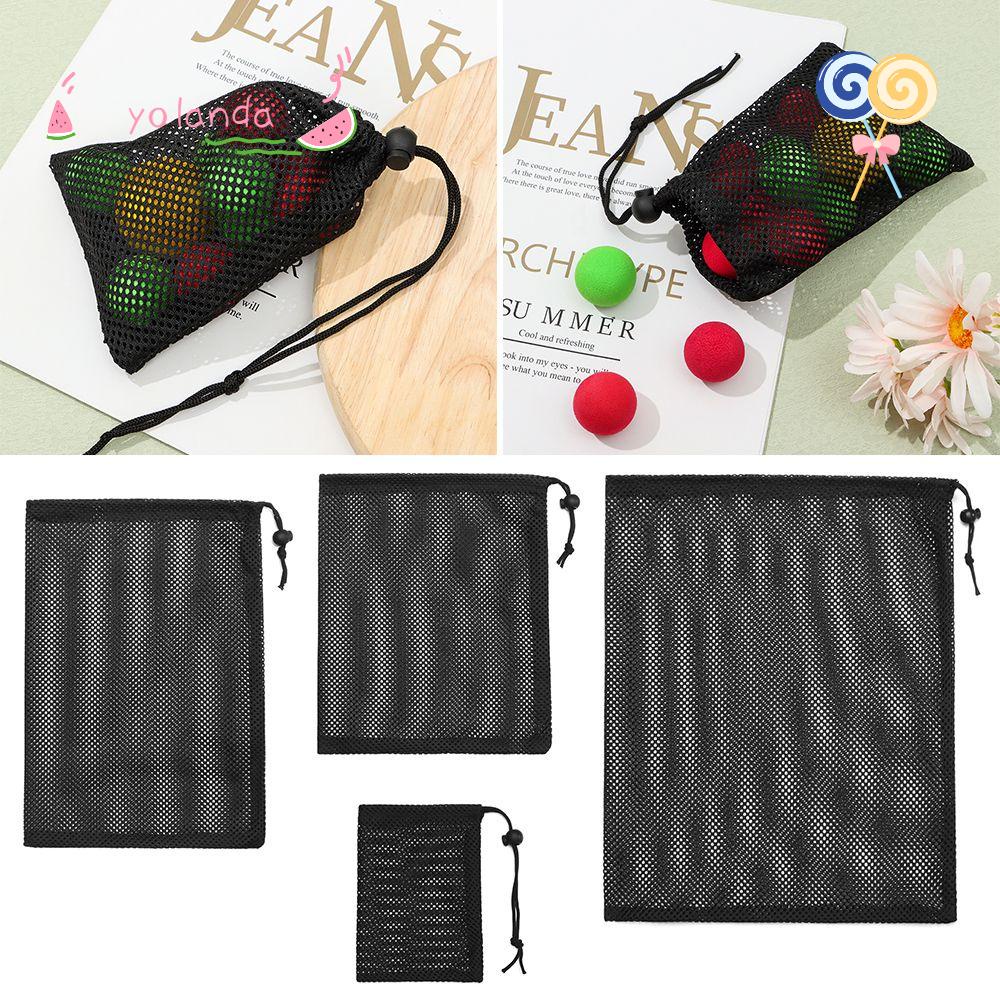 Túi Lưới Giặt Đồ Bằng Nylon Có Dây Rút Tiện Dụng