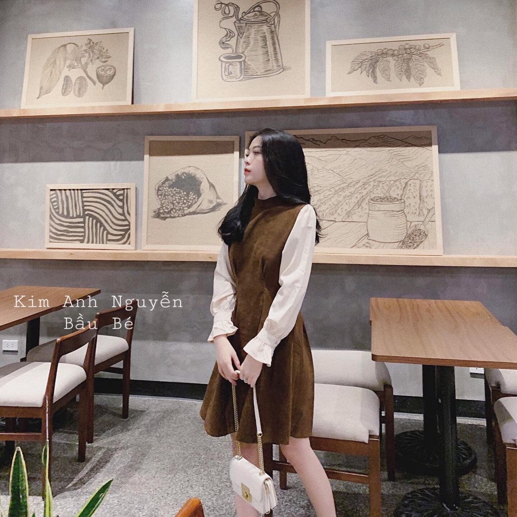 VÁY XÒE CHIẾT EO siêu đẹp