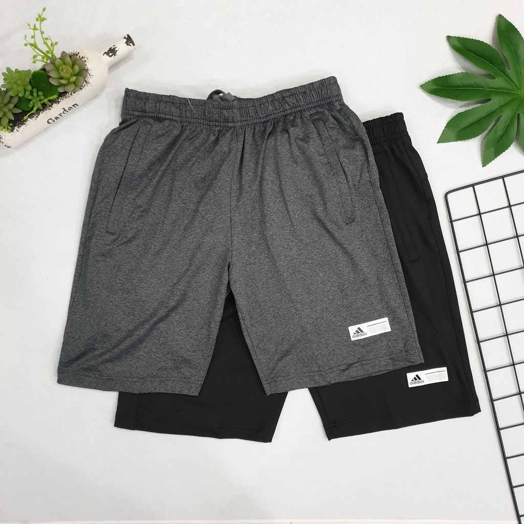 Quần Đùi Nam Mẫu Basic - Lưng Thun Bản Rộng