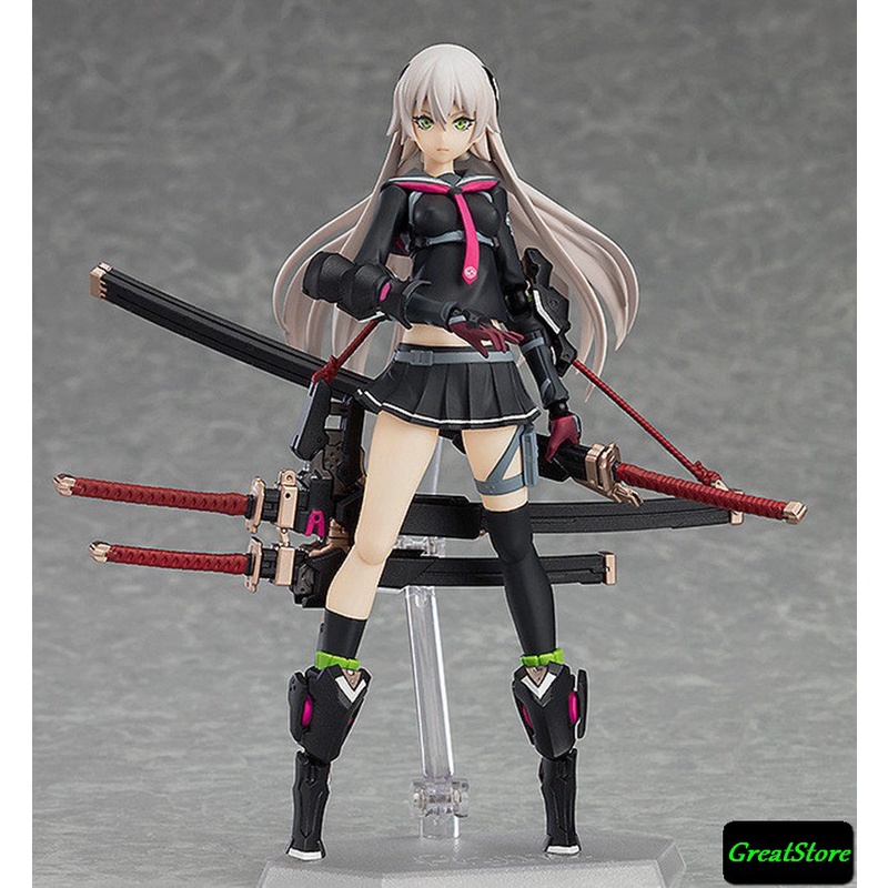 ( CHẤT, HÀNG CÓ SẴN ) MÔ HÌNH NHÂN VẬT Figma 396 Ichi Heavily Armed High School Girls Cử Động Được