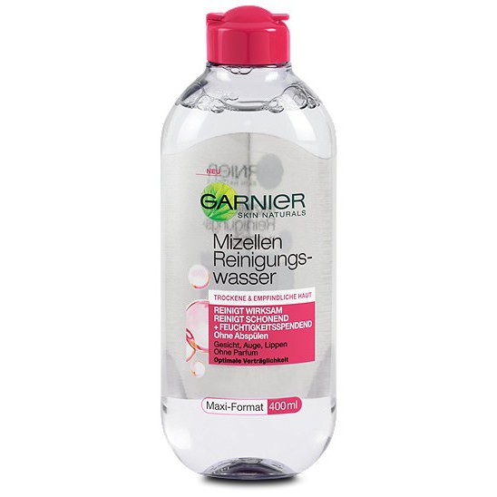 Nước tẩy trang Garnier Pháp 400ml, 125ml