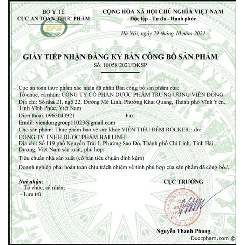 Viên tiểu đêm Rocker giảm đi tiểu nhiều lần tiểu đêm tiểu rắt bổ thận tăng cường chức năng thận
