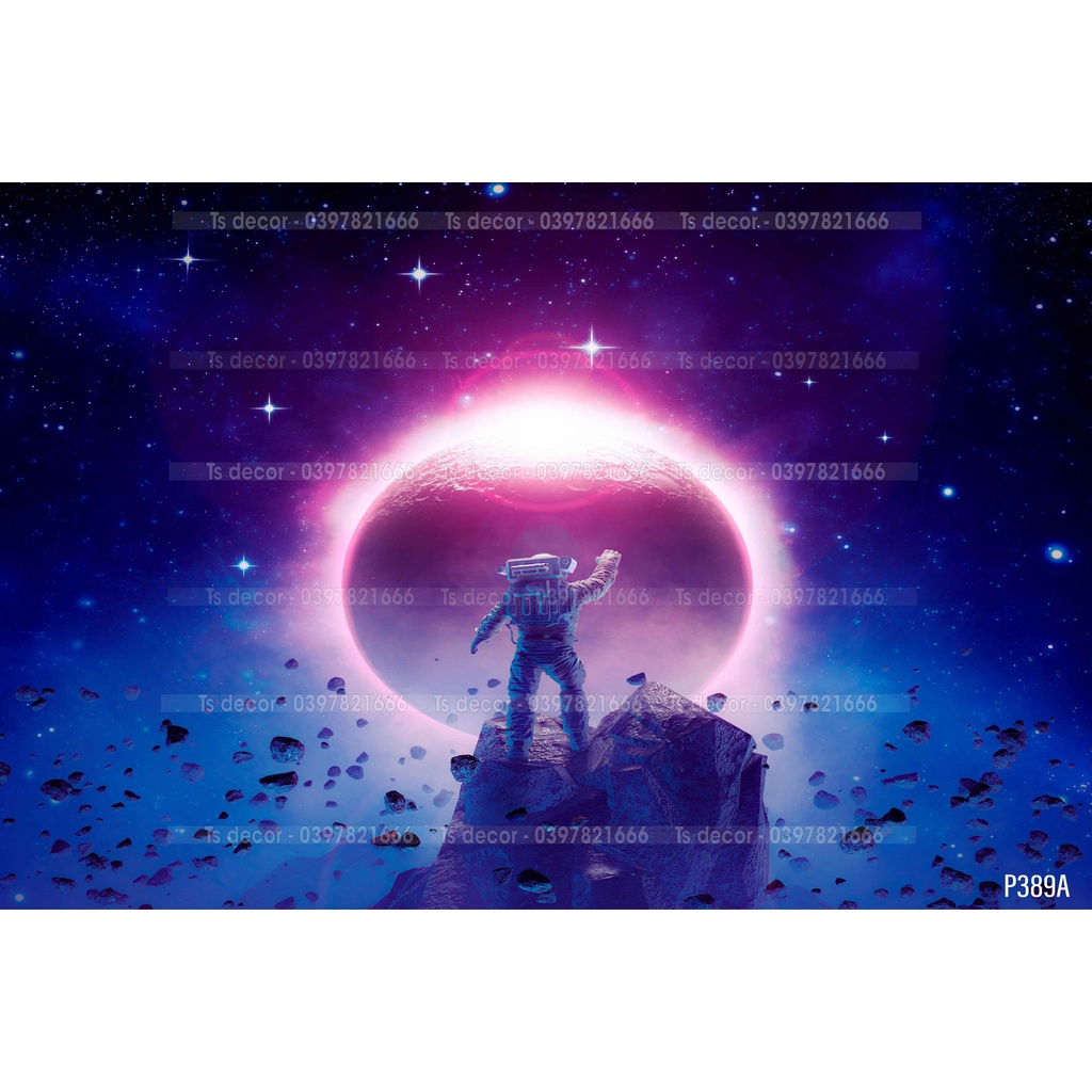 Phông Nền Không Gian Vũ Trụ Giành Cho Streamer, Game Thủ