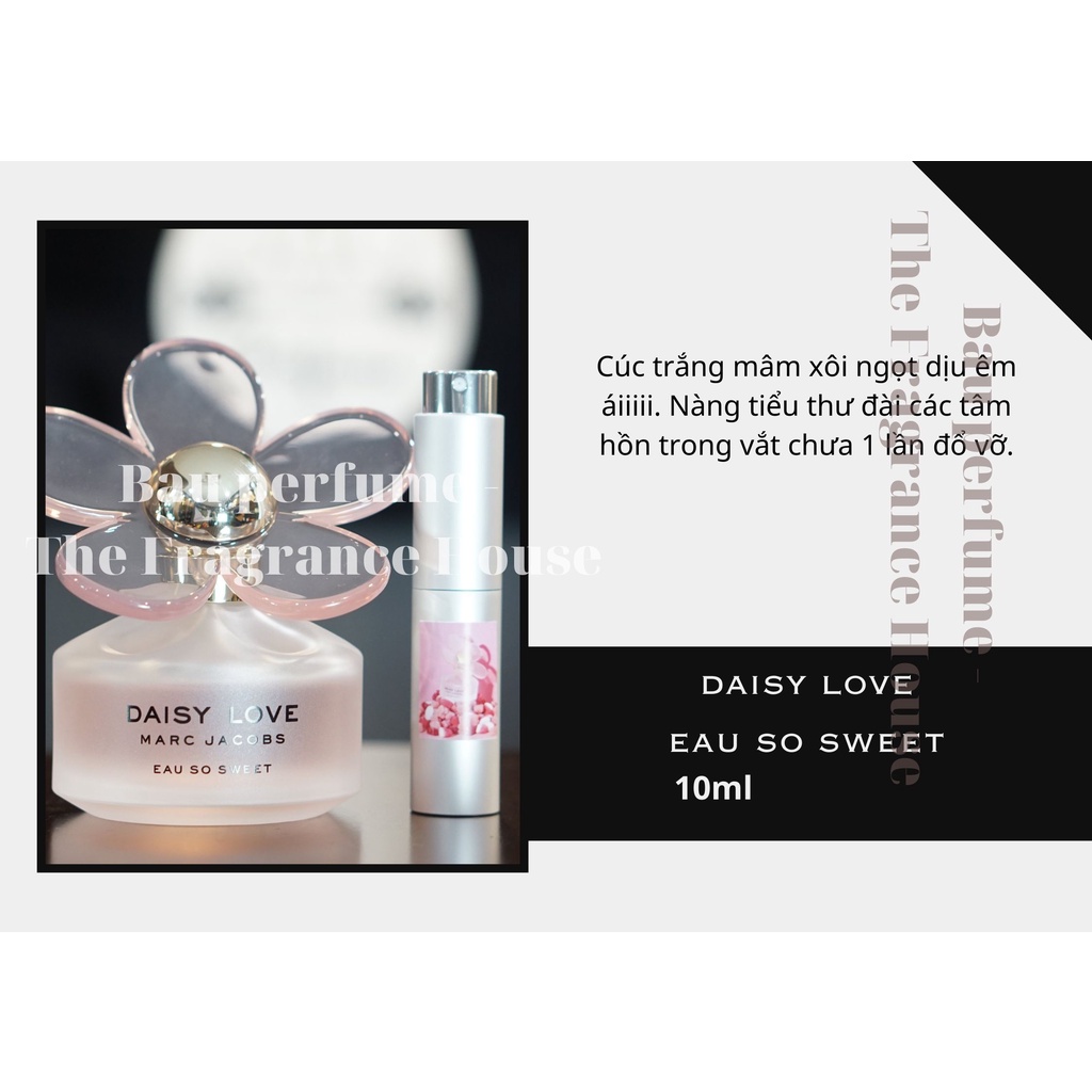 mẫu thử Marc Jacobs Daisy Love eau so sweet 10ml