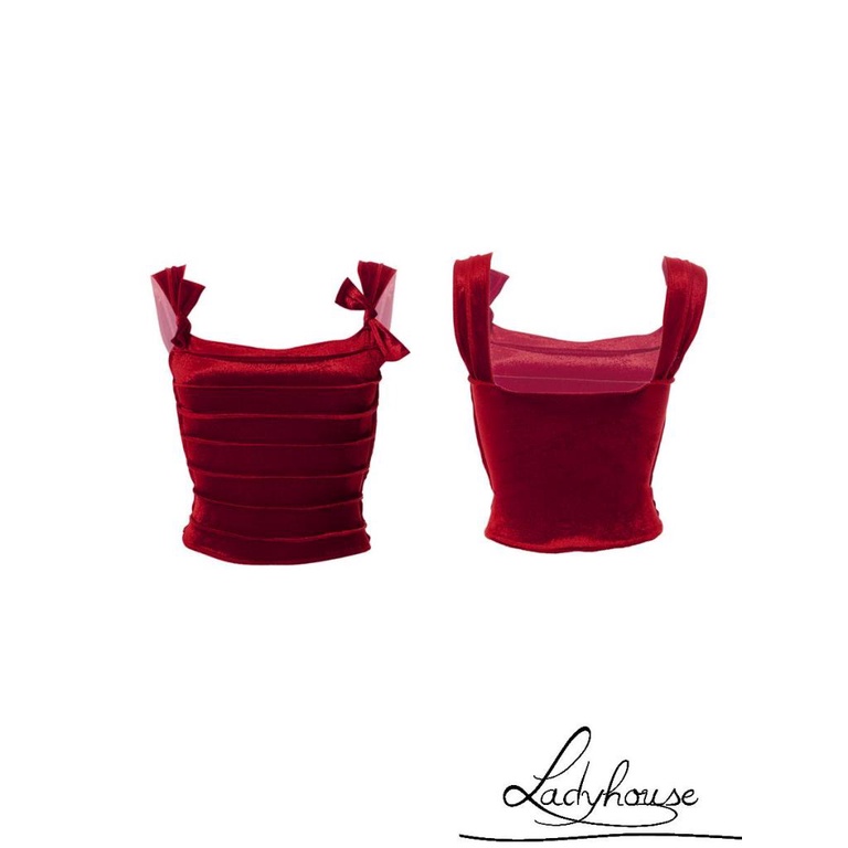 Áo Không Tay Hai Dây Xếp Ly Màu Trơn Đơn Giản Dành Cho Nữ Đi Biển Mùa Hè