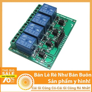 Module Relay 4 Kênh Cách Ly Quang Cao Cấp