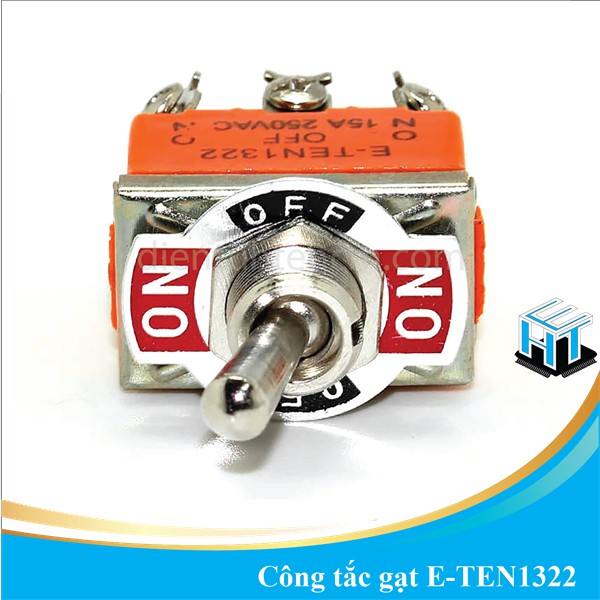 Công tắc gạt E-TEN1322- chịu tải lên đến 15A/ 220V