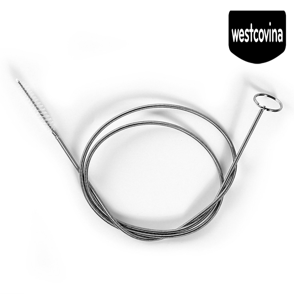 [Hot]☀ Bàn Chải Vệ Sinh Ống Thoát Nước Tủ Lạnh Bằng Thép Không Gỉ