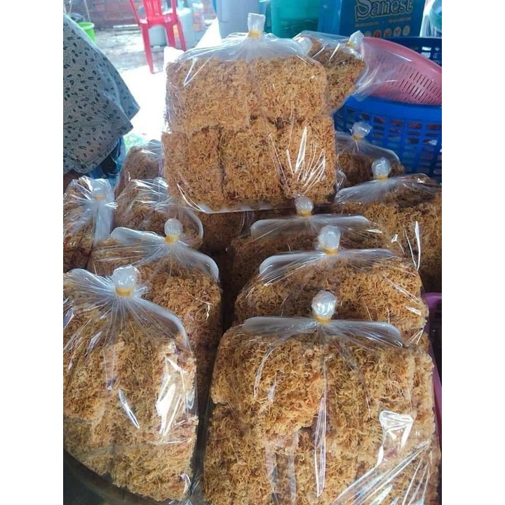 Cơm Cháy Siêu Chà Bông Loại 1 [Miếng vuông ] 500gram SIÊU NGON