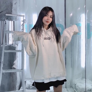 F Hoodie - Cream White