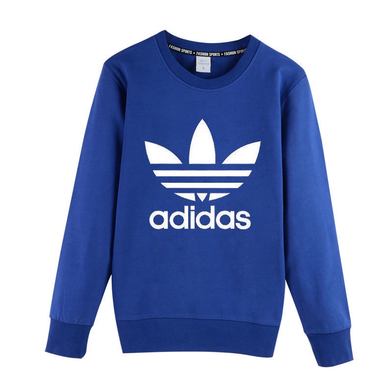 ADIDAS Áo Nỉ Nam Dài Tay Có Mũ Thời Trang Hàn