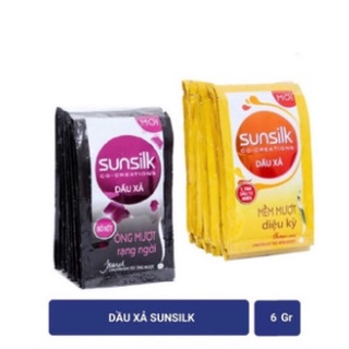 Dầu xả sunsilk đen / vàng dây 6g x 10 gói