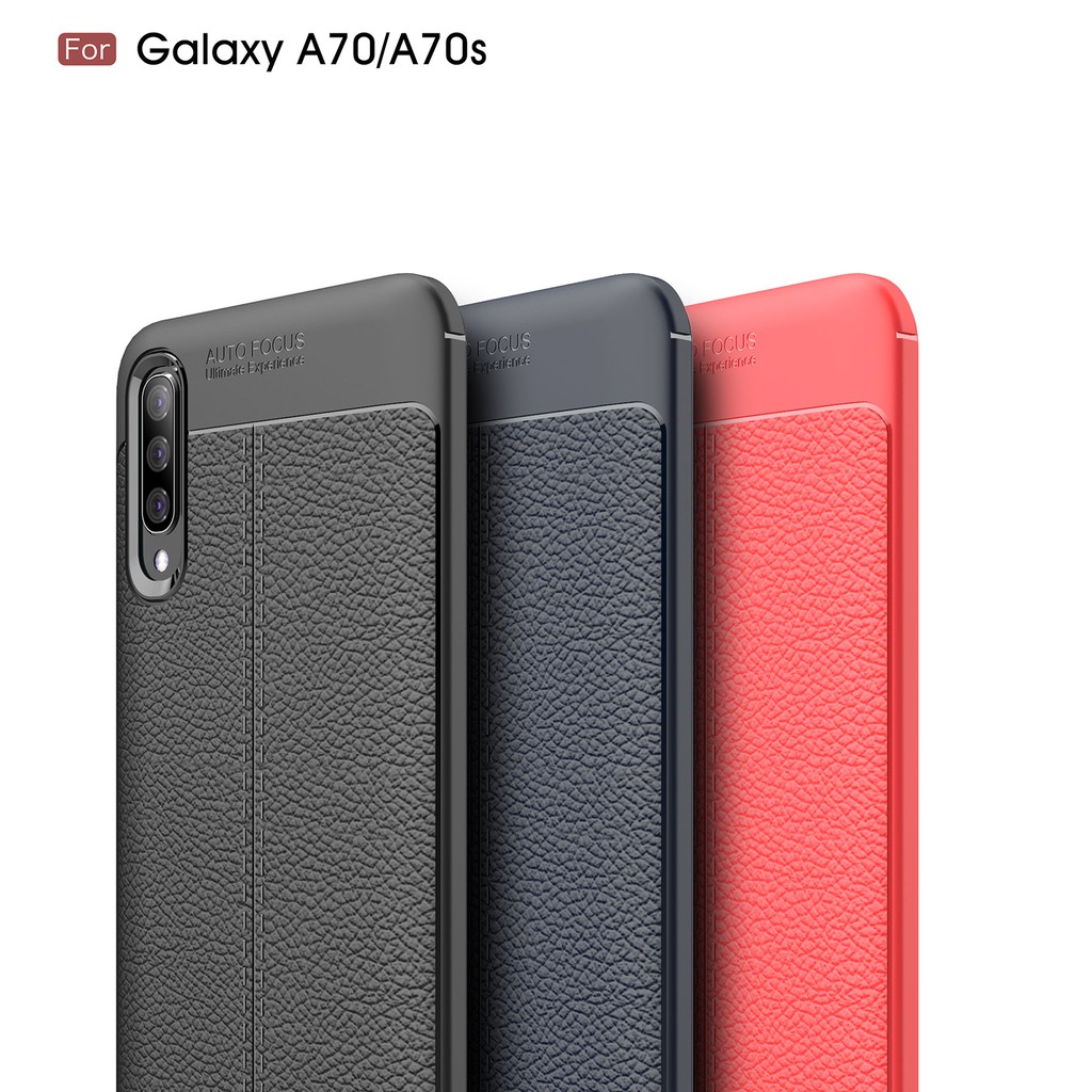Ốp lưng TPU da chống sốc cho Samsung Galaxy A30s / A50s / A70s
