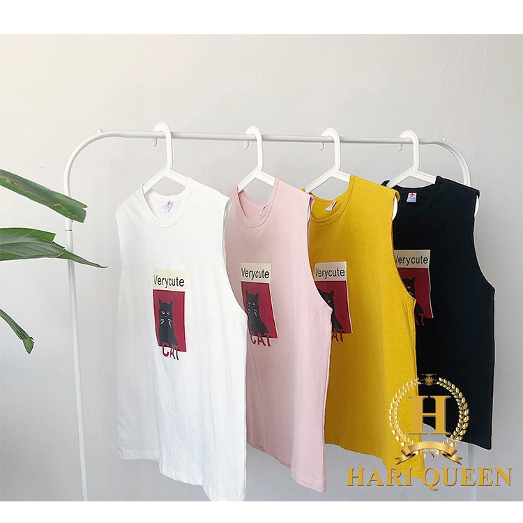[FREESHIP ĐƠN TỪ 50K] Áo tanktop mèo Verycute DTR0320