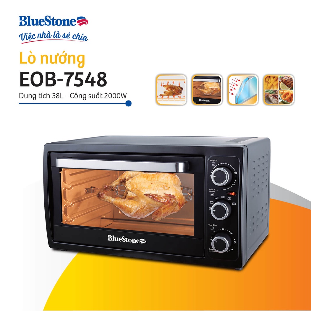 Lò Nướng Bluestone EOB-7548 (38L)