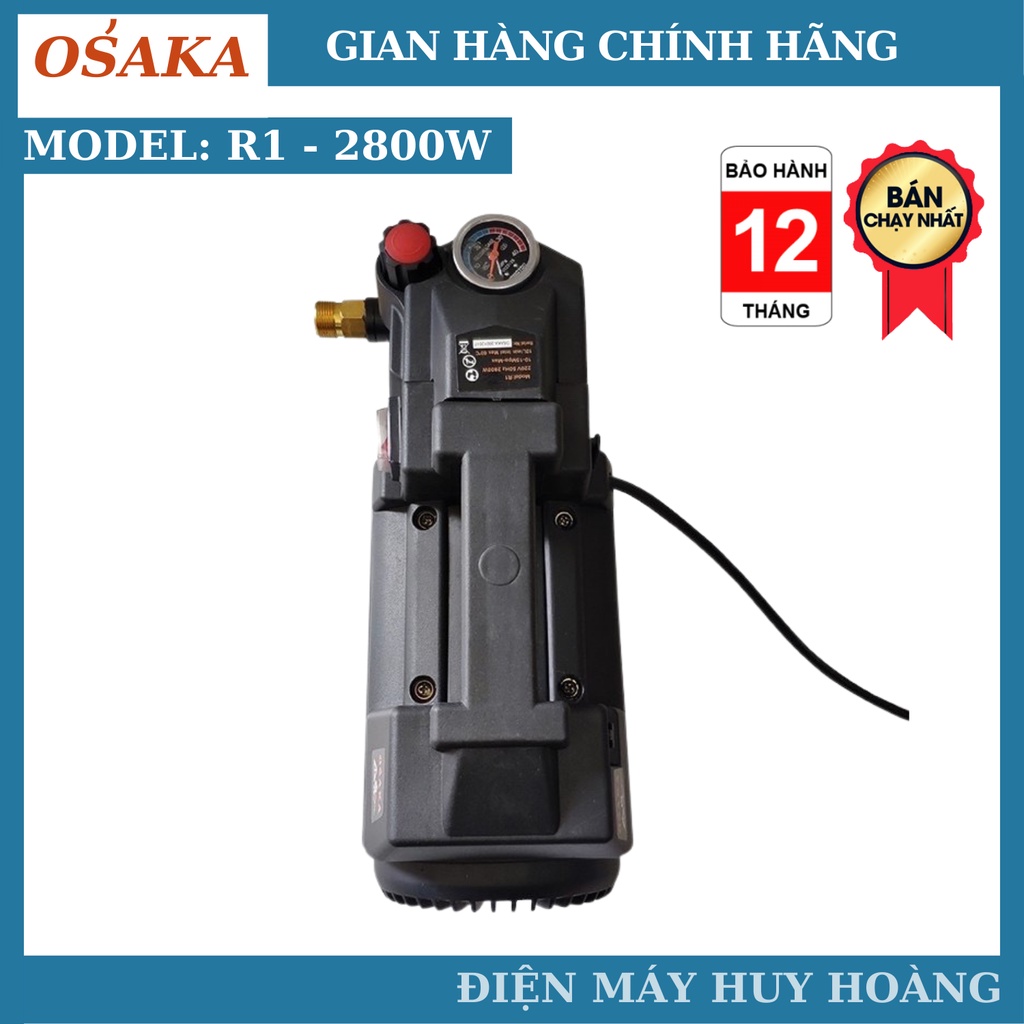Máy xịt rửa điều hòa - Máy rửa xe chỉnh áp Osaka R1 - Công suất 2800W