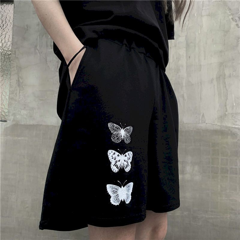 Quần Short Thun Nam Nữ Tiger.86 Ba Con Bướm, Quần Đùi Unisex SH11