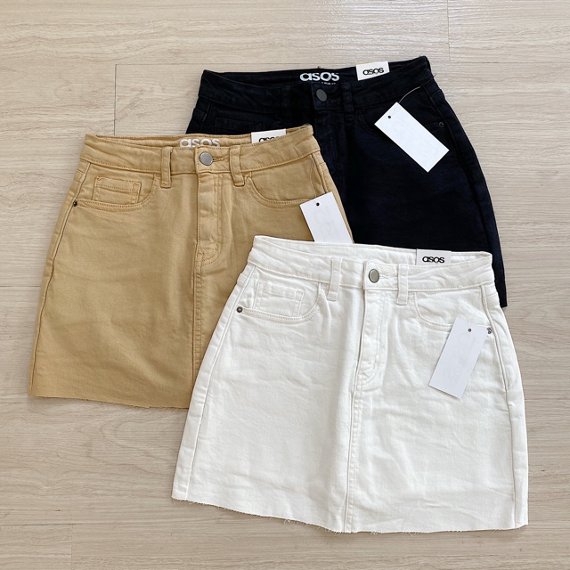 [XẢ KHO - GIÁ SỐC] Quần váy jeans trơn siêu xinh