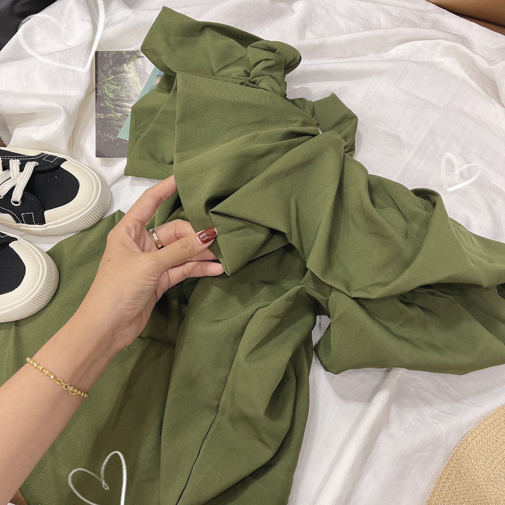 Đầm bèo ống bẹt vai 5màu phong cách đi tiệc đi chơi 💖 KÈM ẢNH THẬT 💖 BAO KIỂM ❌ | BigBuy360 - bigbuy360.vn