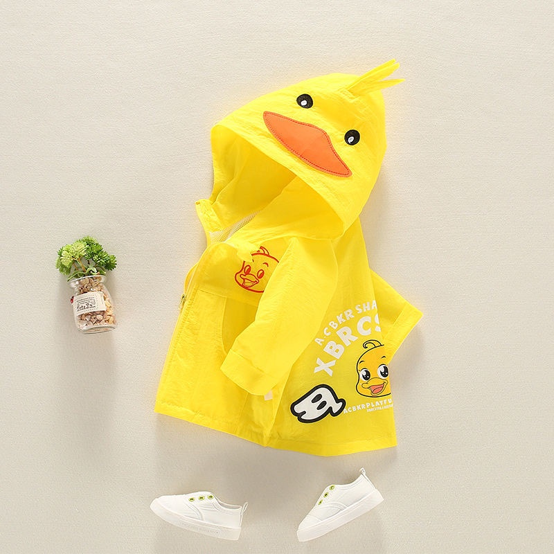Áo Khoác Chống Nắng Thoáng Khí Thời Trang Mùa Hè Dành Cho Bé