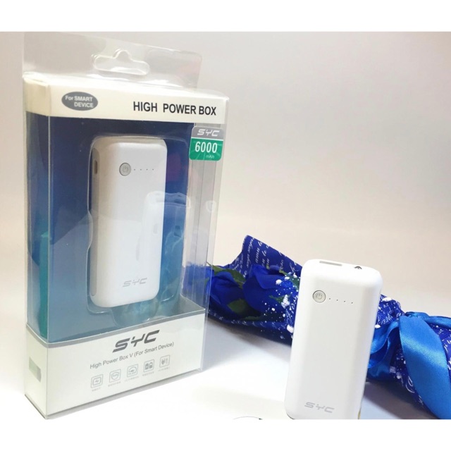 Pin sạc dự phòng SYC 6000mah chính hãng