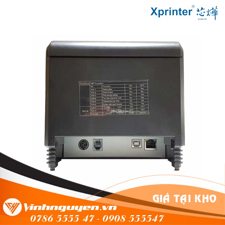 Máy In Hóa Đơn Tính Tiền Xprinter Q200 USB + LAN Giá RẺ ( Hỗ Trợ Giao Hàng Goviet ) | BigBuy360 - bigbuy360.vn