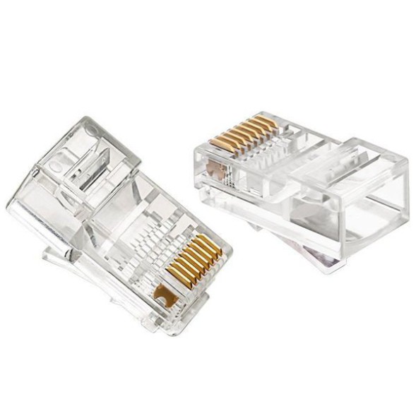 Hạt Mạng RJ45 giá rẻ (Xả Kho) Hạt Mạng RJ45 HẠT CHẤT LƯỢNG AMPP (100 hạt ) ĐẢM BẢO CHẤT LƯỢNG Shop congngheso23