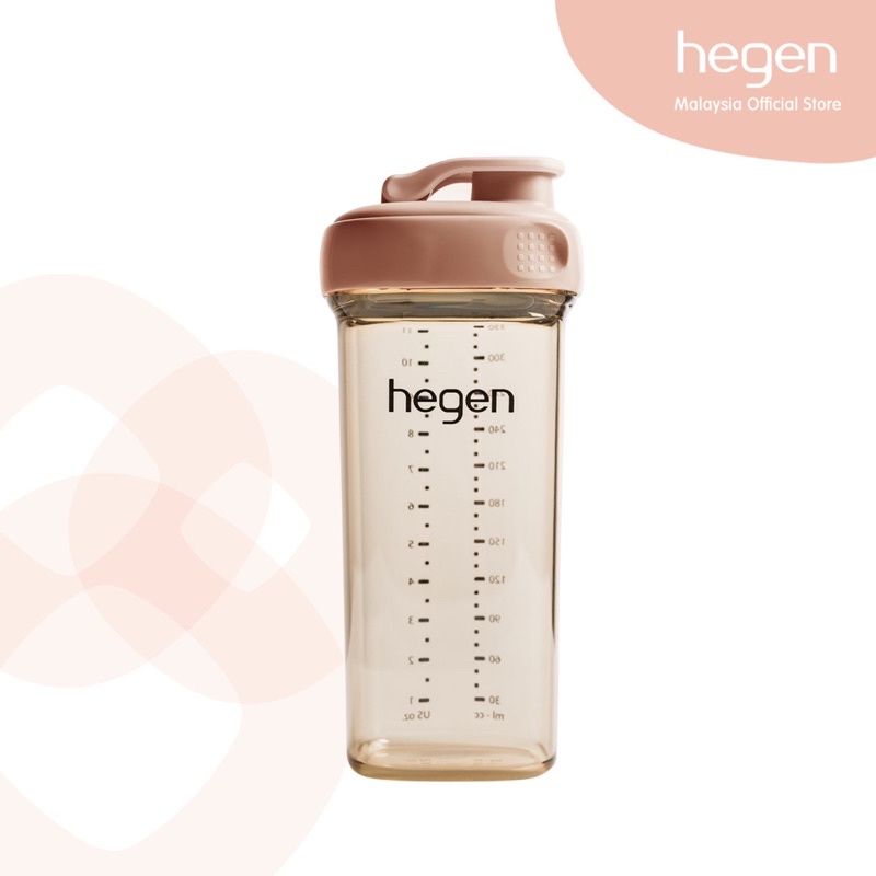 Bình uống nước Hegen 330ml - Nhiều màu