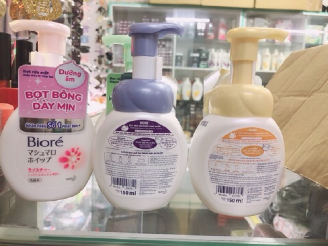Bọt rửa mặt biore cao cấp nhật bản