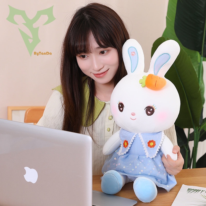Đồ chơi nhồi bông Hình Thỏ Dễ Thương Cho Bé Gái