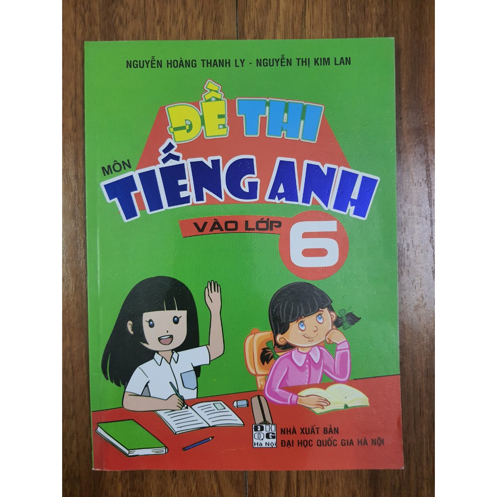 Sách - Đề thi môn Tiếng Anh vào lớp 6