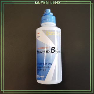 [CHÍNH HÃNG] Nước ngâm lens Frenz Pro B5 nhập khẩu chuẩn Hàn 150ml HSD 3 tháng - QUYENLENS