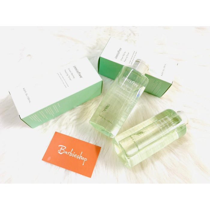 NƯỚC HOA HỒNG INNISFREE GREEN BARLEY PEELING TONER 250 ML