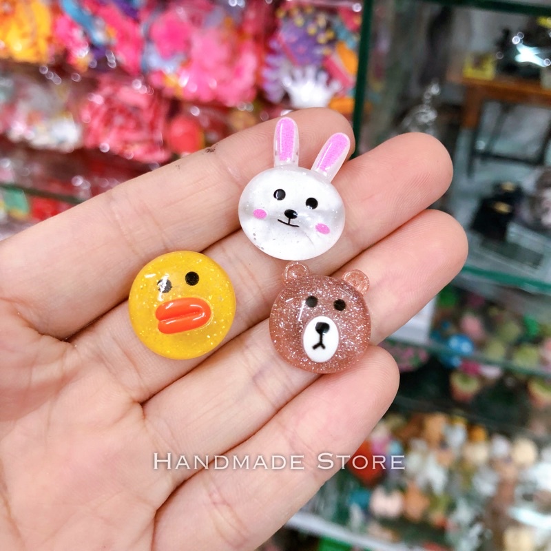 Charm gấu - thỏ - vịt trong