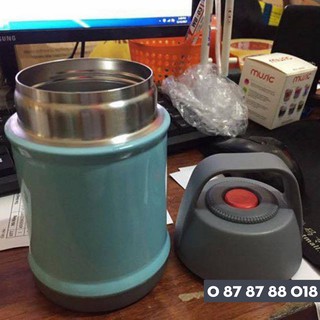 Bình ủ cháo giữ nhiệt inox 450ml Nhật Bản, bình ủ cháo cao cấp cho bữa ăn nhanh tiện lợi