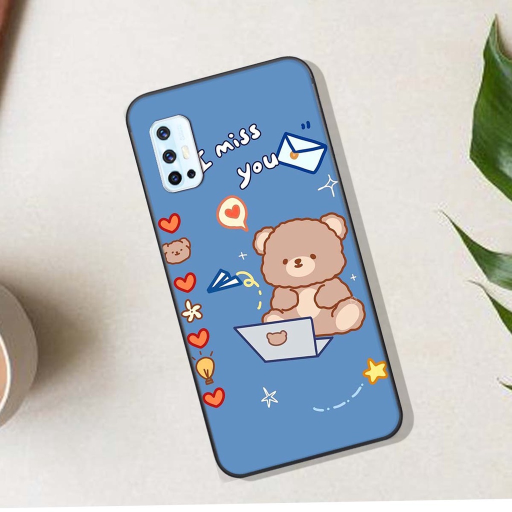 Ốp lưng Vivo V17 in hình Gấu xinh xắn, Bò sữa đáng yêu,  ĐẸP -  RẺ - XINH - ĐỘC ĐÁO
