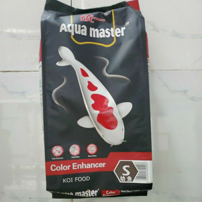 cám aqua master tăng trưởng cá koi