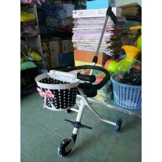 Xe đẩy 3 bánh cho bé xe đẩy siêu thị ba bánh