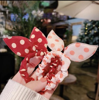 [ hàng có sẵn ] cột tóc tai thỏ xinh yêu cho bé gái