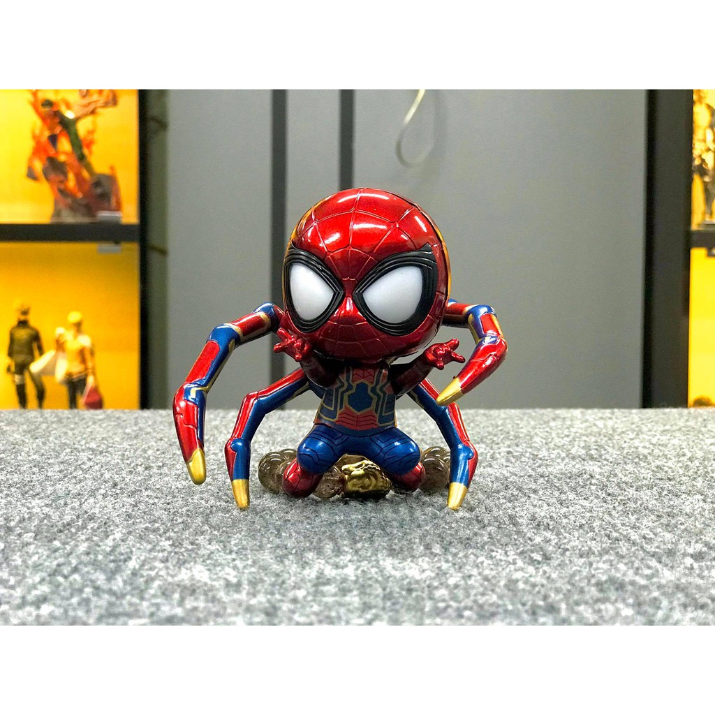 Mô hình iRon Spider Man Chibi (Có LED) Avengers 3